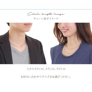 ペアネックレス ステンレス 金属アレルギー対応...の詳細画像4
