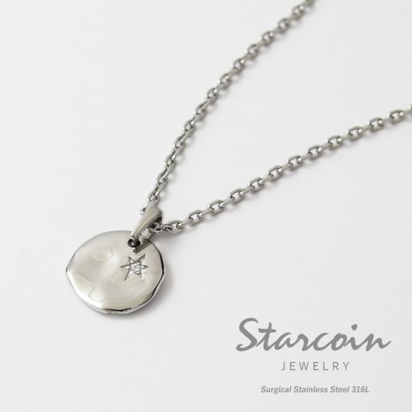 ハワイアンジュエリー ネックレス レディース メンズ ステンレス 金属アレルギー キュービックジルコ...