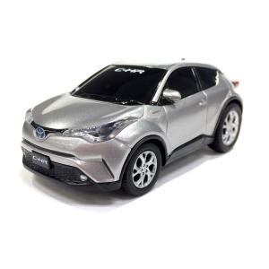 ミニカー トヨタ 博物館 オリジナル プルバックミニカー Ｃ-ＨＲ 2016 （銀）｜terrace-carfan