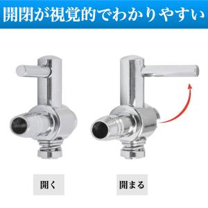 レバーバルブ 一方コック エアーコック 20個...の詳細画像2