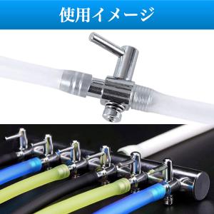 レバーバルブ 一方コック エアーコック 20個...の詳細画像4