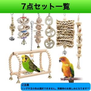 鳥 おもちゃ バードトイ セット 鳥のおもちゃ...の詳細画像2