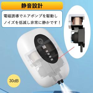 エアーポンプ エアポンプ 水槽 釣り 充電式 ...の詳細画像3