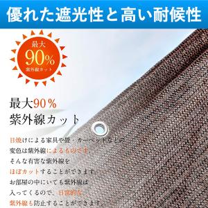 ベランダ 目隠しシート 日よけ 日除けシェード...の詳細画像3