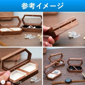 ペアリングケース リングケース 木製 ジュエリ...の詳細画像5
