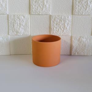 3寸切立 テラコッタ 植木鉢 シリンダー型 観葉...の商品画像
