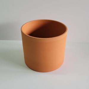 3寸切立 テラコッタ 植木鉢 シリンダー型 観...の詳細画像2
