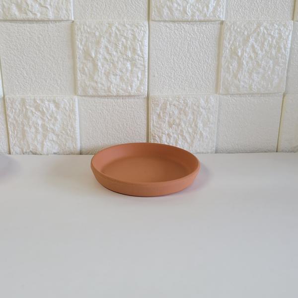 受皿 3寸皿 植木鉢 テラコッタ皿 園芸用品オリジナル  テラコッタ