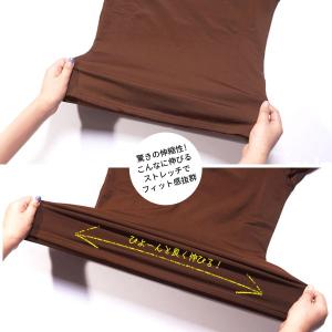 裏起毛 カットソー レディース 長袖 タートル...の詳細画像4