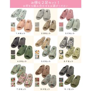 スリッパ 室内 携帯スリッパ 折りたたみ 2足...の詳細画像1