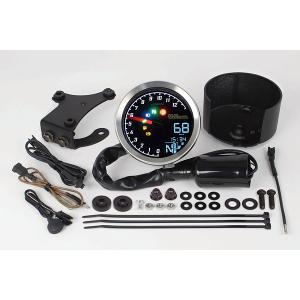 モンキー武川LCDメーター DタイプLCDスピード＆タコメーター[ノーマルヘッドライトケース