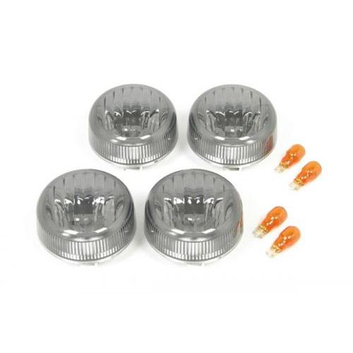 スペシャルパーツ武川 SP武川 スーパーカブ110 JA07用 スモーククリアウインカーレンズ 4個...