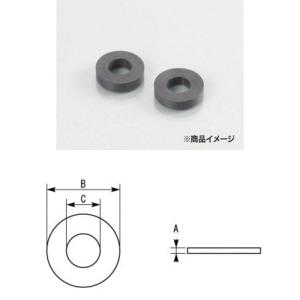 キタコ KITACO ラバーカラー（φ6用） φ6/18×3/2ヶ サイズ=A：3mm B：φ18 C：φ6.2 0900-094-09808｜terranet