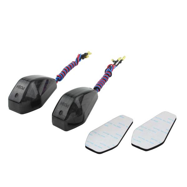 ポッシュフェイス POSH Faith 貼り付けタイプ エアロLEDウインカー ストリームタイプ（2...