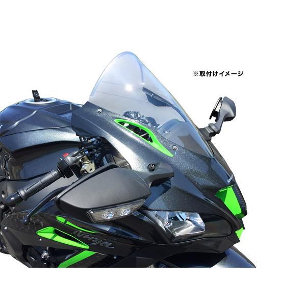 アクリポイント ACRY-Point Kawasaki 16-19 ZX-10R用 クリアスクリーン...