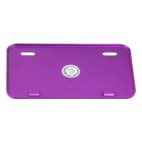 ポッシュフェイス POSH Faith 角型 アルミライセンスプレート（ナンバープレート用） S （...