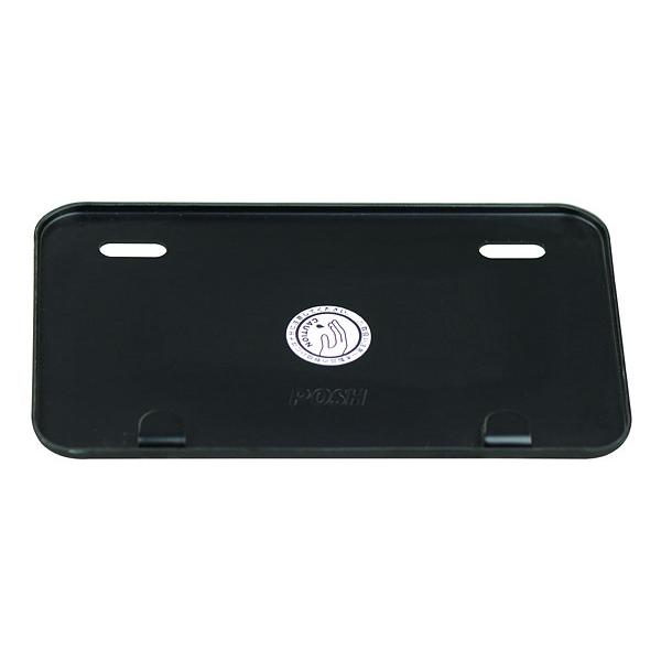ポッシュフェイス POSH Faith 角型 アルミライセンスプレート（ナンバープレート用） S （...