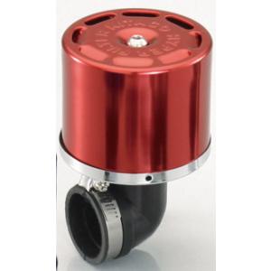 キタコ KITACO 汎用 ハイパーフィルター（エルボ90°） φ35 レッドアルマイト 515-7...