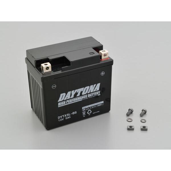 デイトナ DAYTONA ハイパフォーマンスバッテリー DYTX5L-BS メンテナンスフリー（MF...