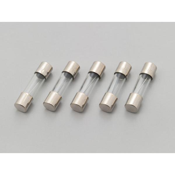 デイトナ DAYTONA 補修用 ガラス管ヒューズ 6A（5本入りφ5.2×20mm） 93110