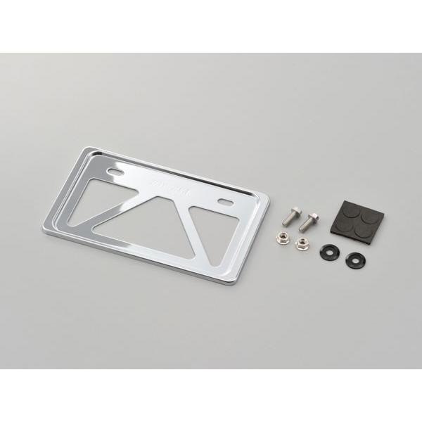 デイトナ DAYTONA 軽量ナンバープレートホルダー リフレクター無し Sサイズ 原付用角型 クロ...