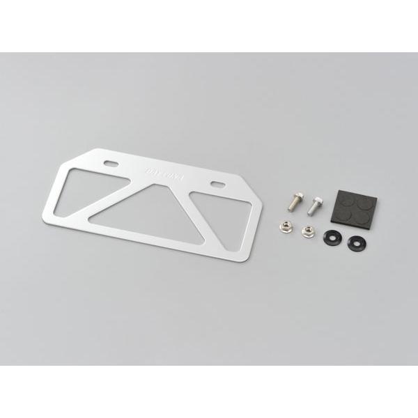 デイトナ DAYTONA 軽量ナンバープレートスタビライザー リフレクター無し Mサイズ 原付用山型...