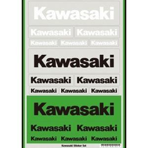 カワサキ（Kawasaki）J70100161 Kawasakiステッカーセット14 J7010-0161｜terranet