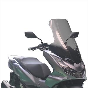 af-asahi 旭風防 旭精器製作所 PCX（2BJ-JK05/8BJ-JK05）/ PCX160（2BK-KF47/8BK-KF47）用 ウインドシールド ロングスクリーン PCX-13