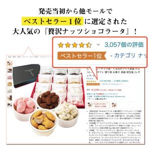 お中元 ギフト 夏カード付 ナッツチョコレート...の詳細画像2
