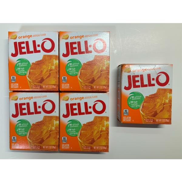 ジェロ ゼラチンデザート（ゼリーミックス） Jell-O 85g 5個セット