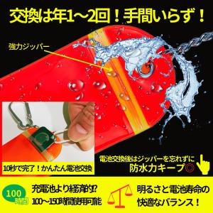 反射板 光る キーホルダー LED ライト 吊...の詳細画像5