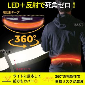ランニング ライト led 充電式 usb 腰...の詳細画像4
