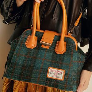贈り物 Cypris ハリスツイード バッグ Tweed キプリス Harris ビジネスバッグ Lemazet Fr