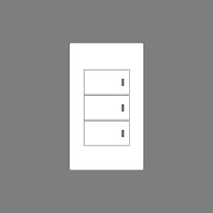 2aantt パナソニック アドバンスシリーズ 表示付 ネームなし 2連マット