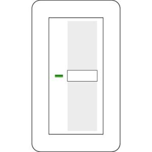 在庫品 1raas パナソニック コスモシリーズワイド21 表示付 ネーム付 1連ラウンドプレートホ...