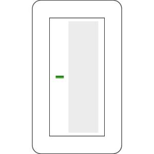 在庫品 1rans パナソニック コスモシリーズワイド21 表示付 ネームなし 1連ラウンドプレート...