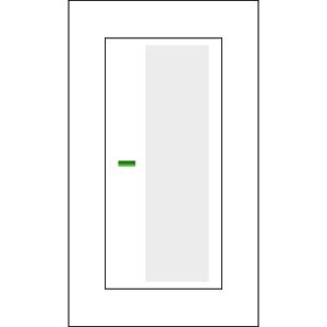 在庫品 1sans パナソニック コスモシリーズワイド21 表示付 ネームなし 1連スクエアプレート...