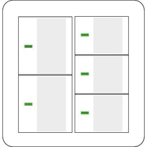 在庫品 2randt パナソニック コスモシリーズワイド21 表示付 ネームなし 2連ラウンドプレー...
