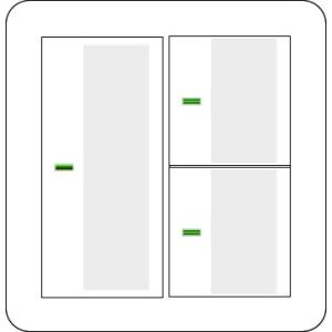 在庫品 2ransd パナソニック コスモシリーズワイド21 表示付 ネームなし 2連ラウンドプレー...