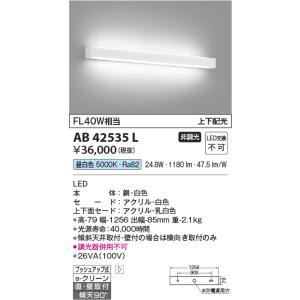 コイズミ照明 横長ブラケット[LED昼白色]AB42535L｜terukuni