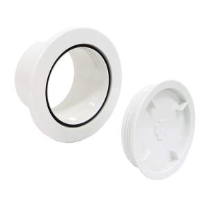 因幡電工 空調機器用配管化粧カバーエアコンキャップ[ホワイト