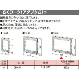 Panasonic（パナソニック） 在庫品 DM802U 工事用配線器具・電材