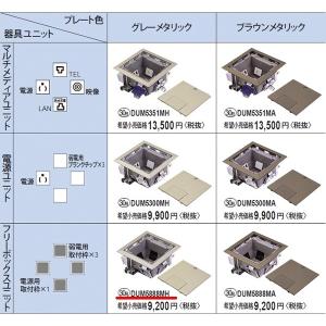 パナソニック　ユニット一式 Panasonic パナソニック 床用配線器具・電材マルチフロアコン