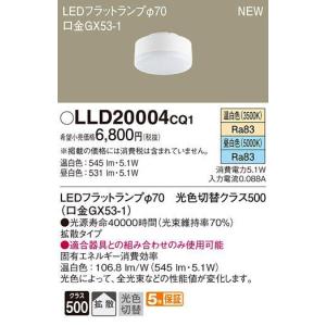 Panasonic（パナソニック） 在庫品 LLD20002CQ1 LEDフラットランプ φ70