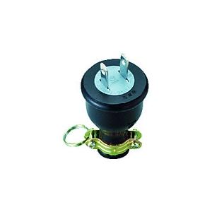 在庫品 MP2518 明工社 2P 15A 防水プラグ : てるくにでんき - 通販