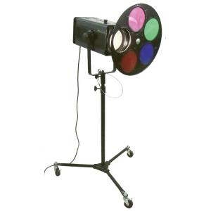 日照 NLE-9717 調光LED 三脚型スタンド式スポットライト eco spo LED80W カ...