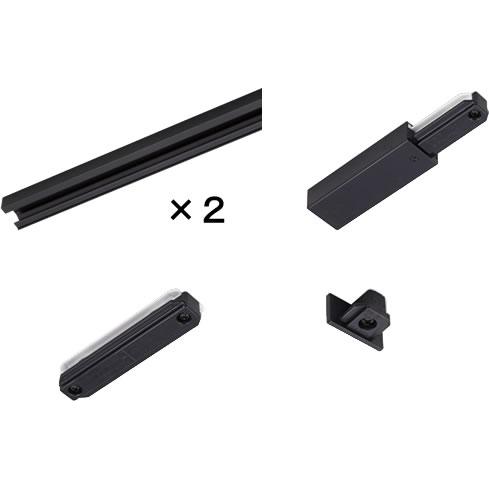 在庫品 TLIMJB1M1M 東芝ライテック ライティングレールVI形　直線I形2mミニジョインタセ...