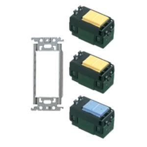 在庫品 wt3700-037 パナソニック コスモシリーズワイド21配線器具・電材　スイッチ金属取付枠(WT3700)スイッチセット　037