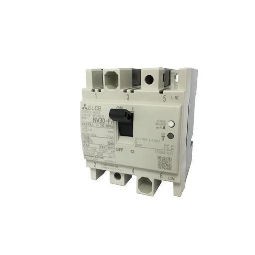 三菱電機 NV30-FA 3P 15A  100-200V 30MA W 制御盤用漏電遮断器 NV-...