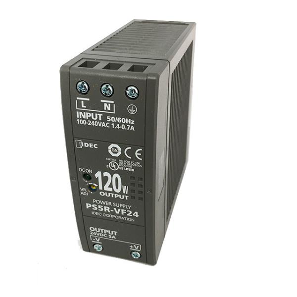 ＩＤＥＣ PS5R-VF24 スイッチング電源 DINレール取付 120W・24V AC100〜24...